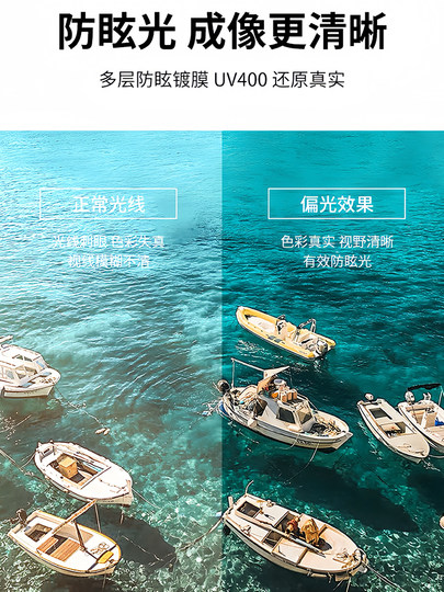 飞行员墨镜男款高级感防紫外线开车驾驶专用偏光太阳眼镜蛤蟆镜