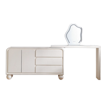 Qiliwu light French cream style bedside cabinet dresser integrated bedroom modern simple light luxury dresser
