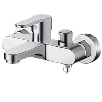 Meiqisheng shower faucet hot and cold water mixing valve brass bathroom nozzle shower set triple switch bathtub faucet