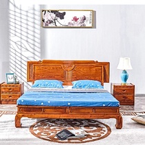 Every year red Bali Dalbergia three-piece set Shili lotus bed 175F1 home environmentally friendly healthy modern and simple