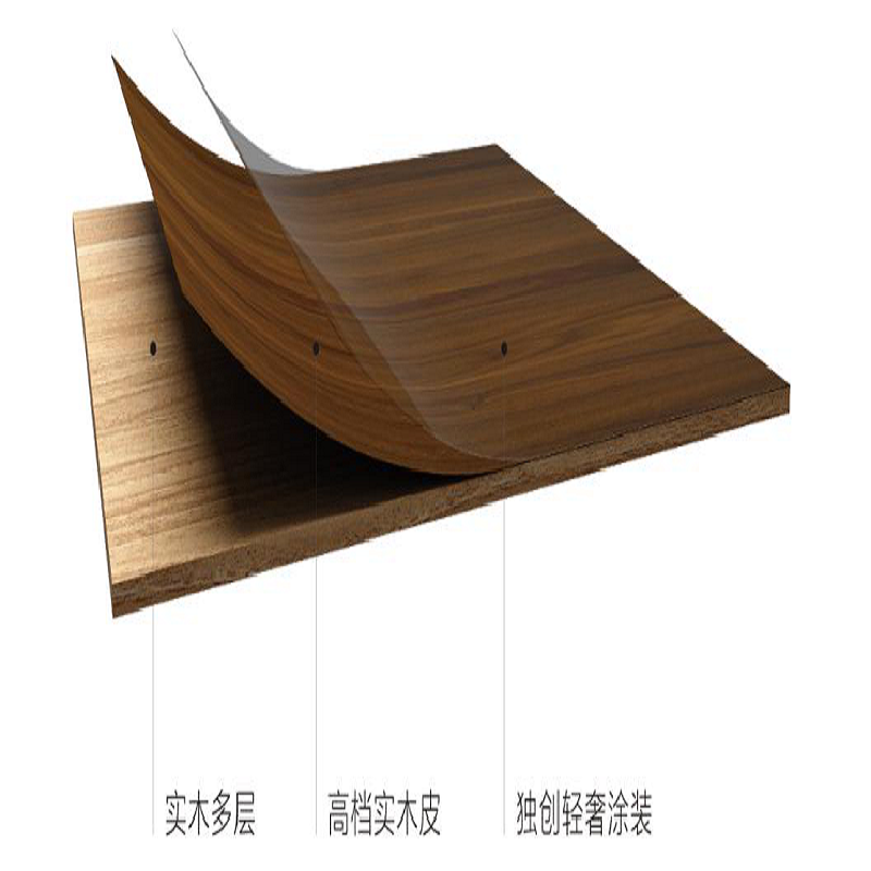 Meitu light luxury solid wood stairs