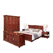 Yizunxuan Big Fruit Rosewood (Pterocarpus macrocarpus Kurz) brings good luck to the bedroom