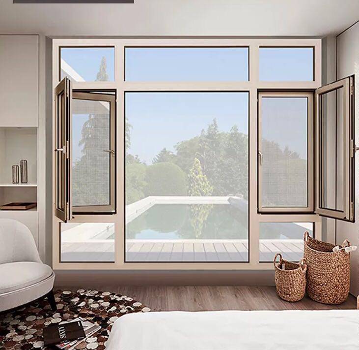 Epie Seal Balcony 102 System Window Import Handle Good Bode National Witch Four Connecting Rod Fluorocarbon Lacquer (Dingjin) -Taobao