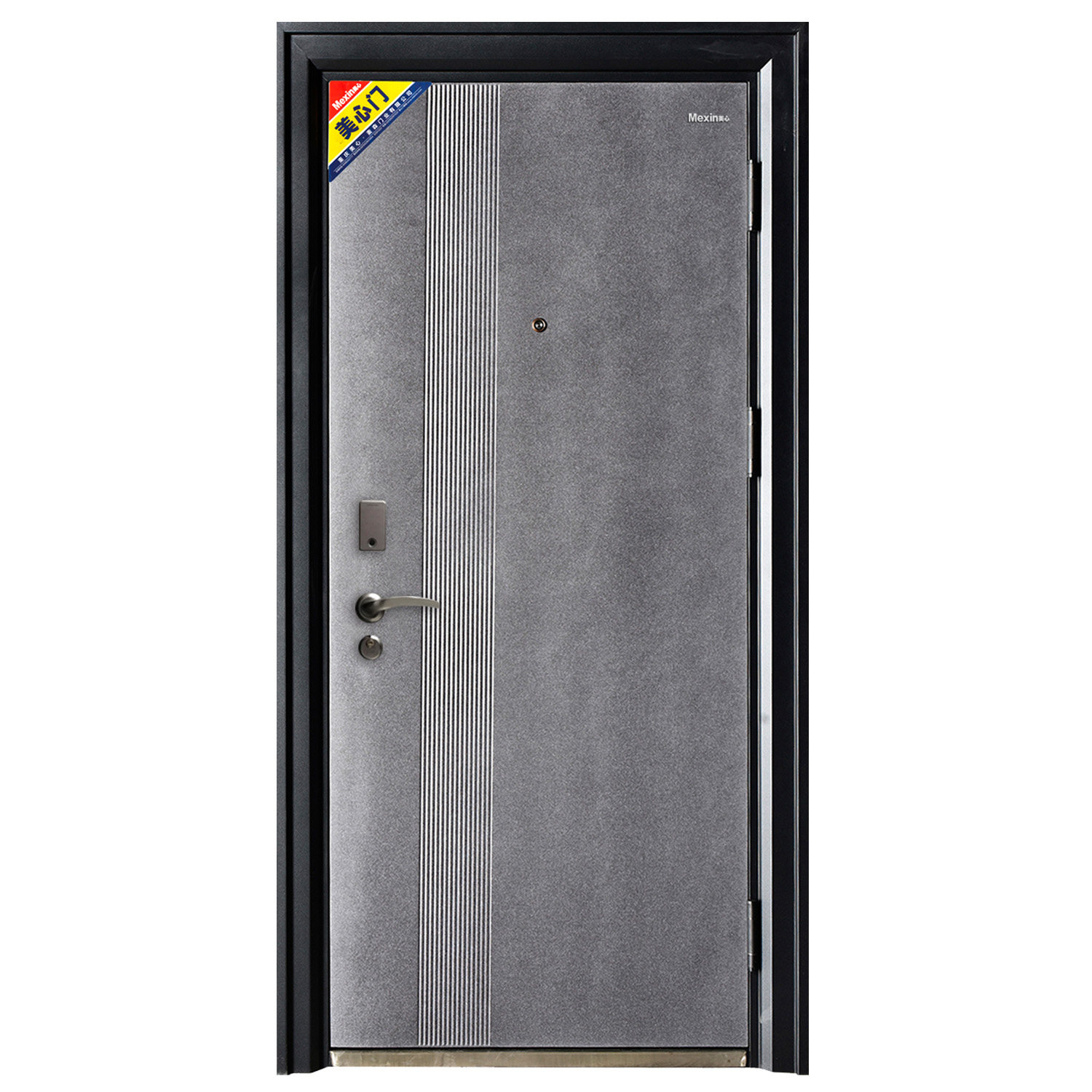 Meixin Element Class A anti-theft door household ventilation entry door security door fingerprint password lock insulation steel door R3