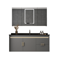 Talman slate bathroom cabinet combination modern minimalist bathroom smart mirror cabinet washstand hand wash basin cabinet