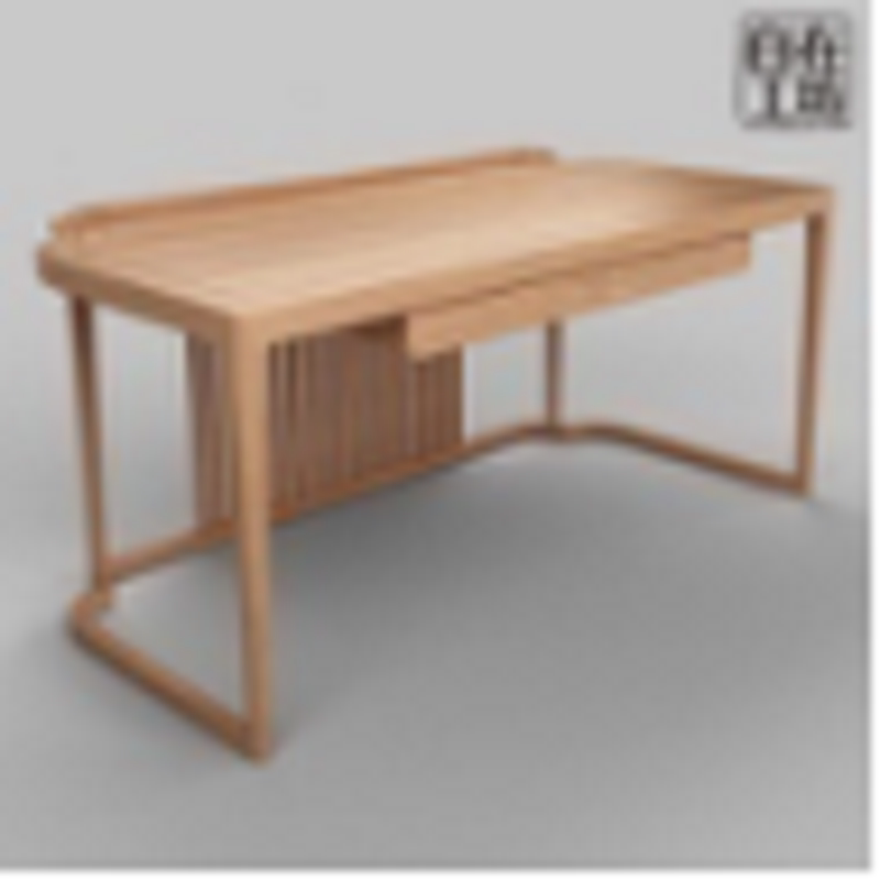 At Work Workshop Modern Oriental Original Modern Zen of the New Chinese Haitang Book Room Original wood color desk WASZ02