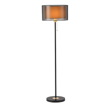 Pintuo American retro floor lamp living room sofa bedroom bedside lamp design high-end vertical decorative atmosphere lamp