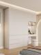Abison Enf-Grade Solid Wood Wardrobe for Home Use in the Bedroom, One-Door-To-Ceiling Simple Children's Storage Cabinet with Dressing Table