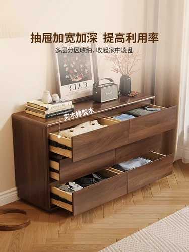 Комод для спальни Esmei, шкаф для хранения в гостиной, шкаф для хранения у стены, прикроватная тумбочка для главной спальни, шкаф с девятью ящиками, комод с каркасом из цельного дерева