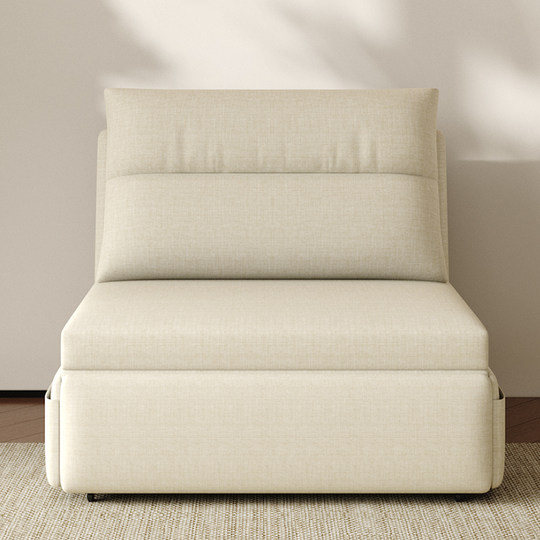 Kailaixing's New Dual-Purpose Two-In-One Simple Modern Single-Person Apartment Sofa Bed for Small Apartments, 1.2m Extendable Sofa Bed