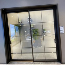 Red Star Macalline Erlang Shopping Mall Paiya Narrow Frame Jane Eyre Hollow Sliding Door