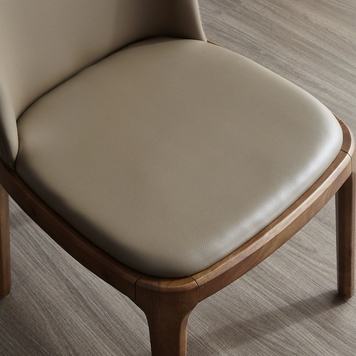 Spark Nordic обеденный стул из цельного дерева, современный простой креативный домашний стул для ресторана, отеля, роскошный полный стул с подсветкой