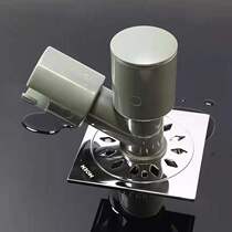 Moen Bathroom Accessories Copper Chrome-plated Double Pipe Public Deodorant Balcony Washing Machine Mop Pool Floor Drain 3796