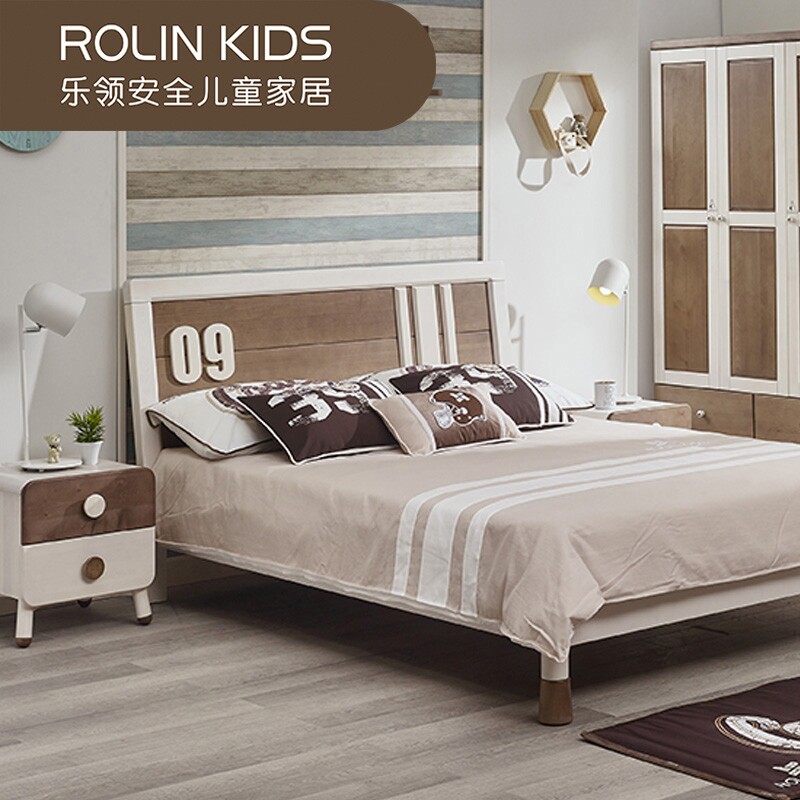 ROLIN KIDS Safe Kids All Solid Wood Furniture Nordic Original Design Ski Junior Bunk Bed