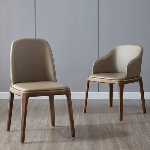 Spark Nordic обеденный стул из цельного дерева, современный простой креативный домашний стул для ресторана, отеля, роскошный полный стул с подсветкой