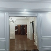 Solid wood empty door cover