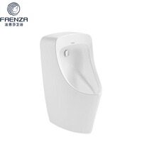 Faenza FN6655 wall-mounted ceramic body mens white household urinal