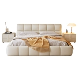 雅麦嘉 Минималистичная современная кремовая ткань, простой и элегантный дизайн, популярно в интернете