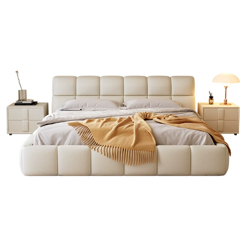 雅麦嘉 Минималистичная современная кремовая ткань, простой и элегантный дизайн, популярно в интернете