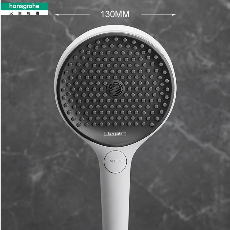 Hans Grohe Shower handheld Contextual Rain rainfinity130mm Handheld Shower Red Stars STORE SPOT BURST