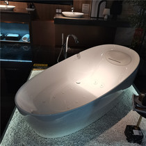 TOTO free-standing home bathtub hotel B&B oval beautiful stone artificial stone bathtub