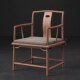 Yangman New Chinese Style Chair, Master Chair, Single Official Hat Chair, Tai Shi Chair, Leisure Room Zen Tea Chair, Home High-Back Chair