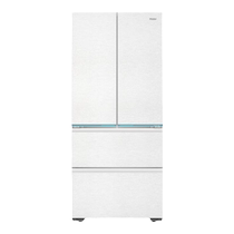 Haier 485L French double-open four-door zero-embedded 594mm ultra-thin household air-cooled frost-free refrigerator first class