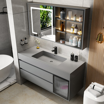 Orofen stone integrated bathroom cabinet combination modern simple washbasin washbasin washbasin bathroom