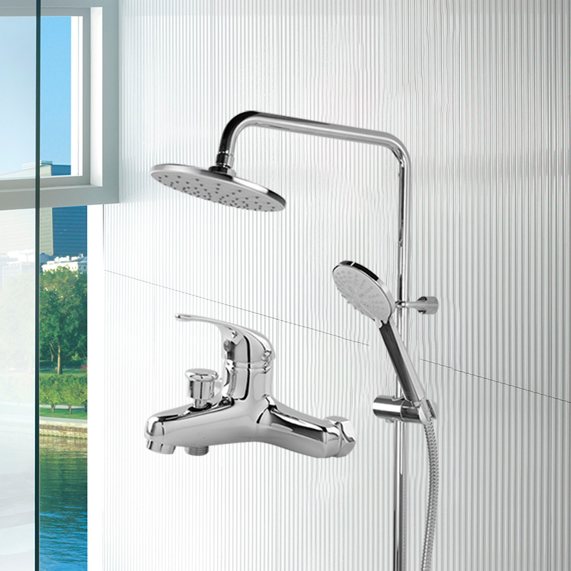 AmericanAmerican bathroom thermostatic shower head Eddie Cothermostatic shower head suit Home shower Hanging Wall Style Shower Flowers