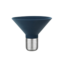 Danish Normann Tea strainer silicone stainless steel wide mouth tea strainer