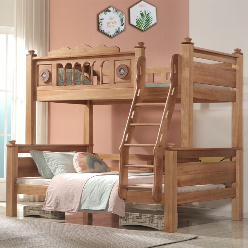 Edinburgh solid wood children's bed upper and lower bed multifunctional household bed