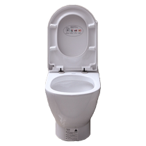 (Nanming) Wrigley Bathroom Water-Saving Silent Siphon Slow-Down Cover Bathroom Deodorant Toilet Deposit