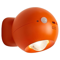 Hong Kong Bo Wiring-free Magnetic Wall Lamp Human Body Sensing Wiring-free Bedside Lamp Creative Voice-controlled Night Light