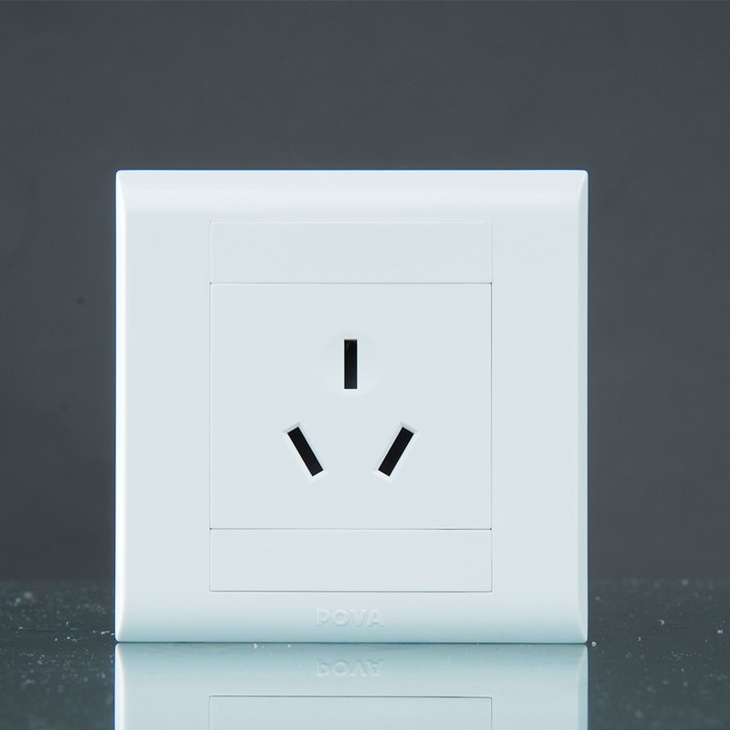 16A Air Conditioning Socket A4 White POVA Prova Red Star Macalline Nanping Mall Store