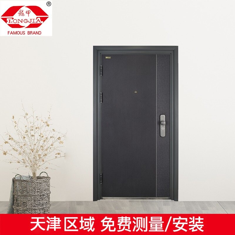 LONGJIA Dragon A C level lock core A security door ten cm Anti-prying door can be customized to live and work in peace