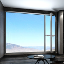 新豪轩门窗 斯图加特78系统 铝合金窗内开内倒落地窗断桥铝平开窗