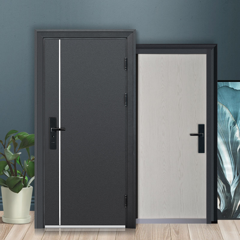 WL Wangli Class A security entry door anti-theft door C-class lock core mother and child single door CL53 advanced home customization