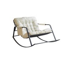 Muluan lazy sofa balcony leisure chair rocking chair adult recliner comfortable sofa chair living room single rocking chair