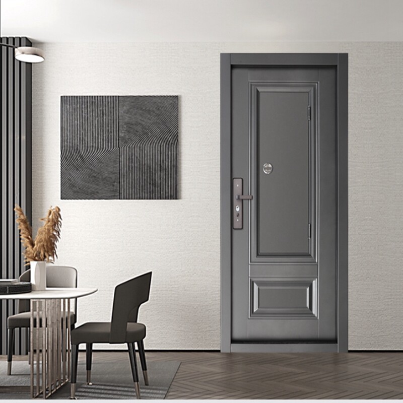 Looking forward to security door Home Grade A door Ventilation Entry door Single open door minimalist Home Doors Soundproofed into the door