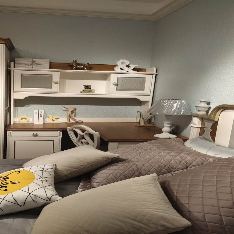 Desk shelves 6009 Beverts Children's furniture All-wood furniture American and French-style combined environmentally-friendly paint