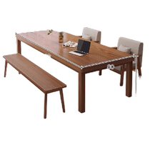 Haosha computer desk student desk home study table workbench office desk Nordic simple double living room dining table