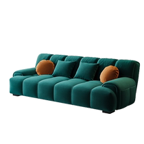 Muzue sofa bed folding dual-use 2024 new small apartment milk velvet pull-out bed Internet celebrity style living room retractable bed