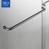 德立 Стильная и элегантная двустворчатая дверь из авиационного алюминия создает эстетичную душевую комнату, которую можно персонализировать S6