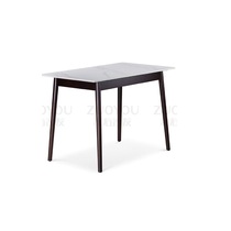 Left and right dining table and chairs set 1 table 4 chairs