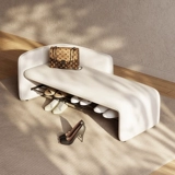 百思宜 Вход в дом, элитный табурет для пеленания обуви, входная дверь маленькой квартиры, дизайнерский табурет для обуви, тот же табурет для обуви Сюань