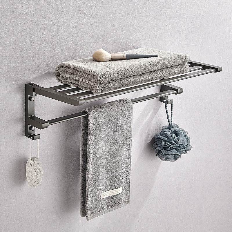 Red Star Merry Mecheron Dragon Cat Presen _ Makeup Room Bathroom Space Aluminum Bath Towel Wool Towel Rack Hardware Pendant Group
