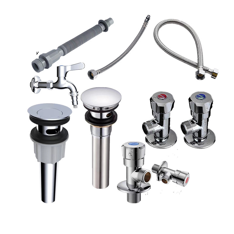 Nine Shepherd Wash face basin Lower water Bathroom Accessories Bounce Type of Flap Type Deodorant Wash Basin Down Water Pipe Drain-Taobao