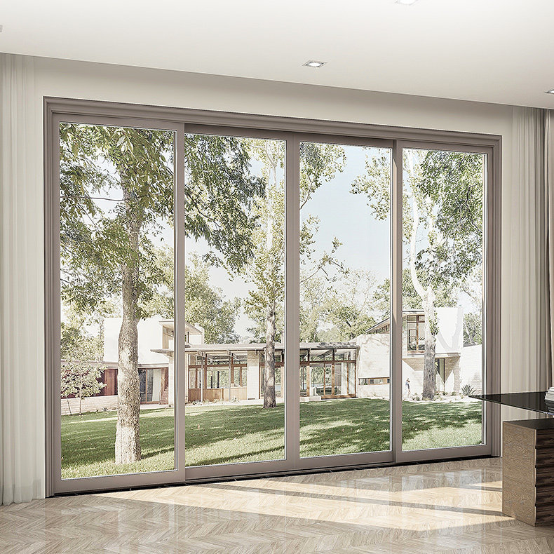 Xinness Count Series Pushing Ramen Aluminum Alloy Door Mobile Door Heat Insulation Kitchen Living-room Bedrooms Soundproofing Custom Doors And Windows-Taobao