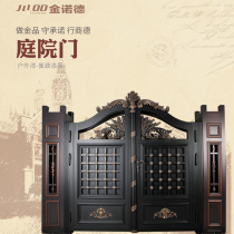 Courtyard door (including hardware) Courtyard door A is resistant to oxidation and corrosion and can last for a long time without fading or rusting.