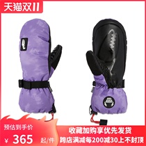 W22 CRABGRAB Crab Lady CINCH 15K waterproof breathable warm snowboard gloves